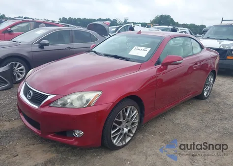 2010 Lexus Is z USA, uszkodzony, nr VIN JTHFE2C28A2503140